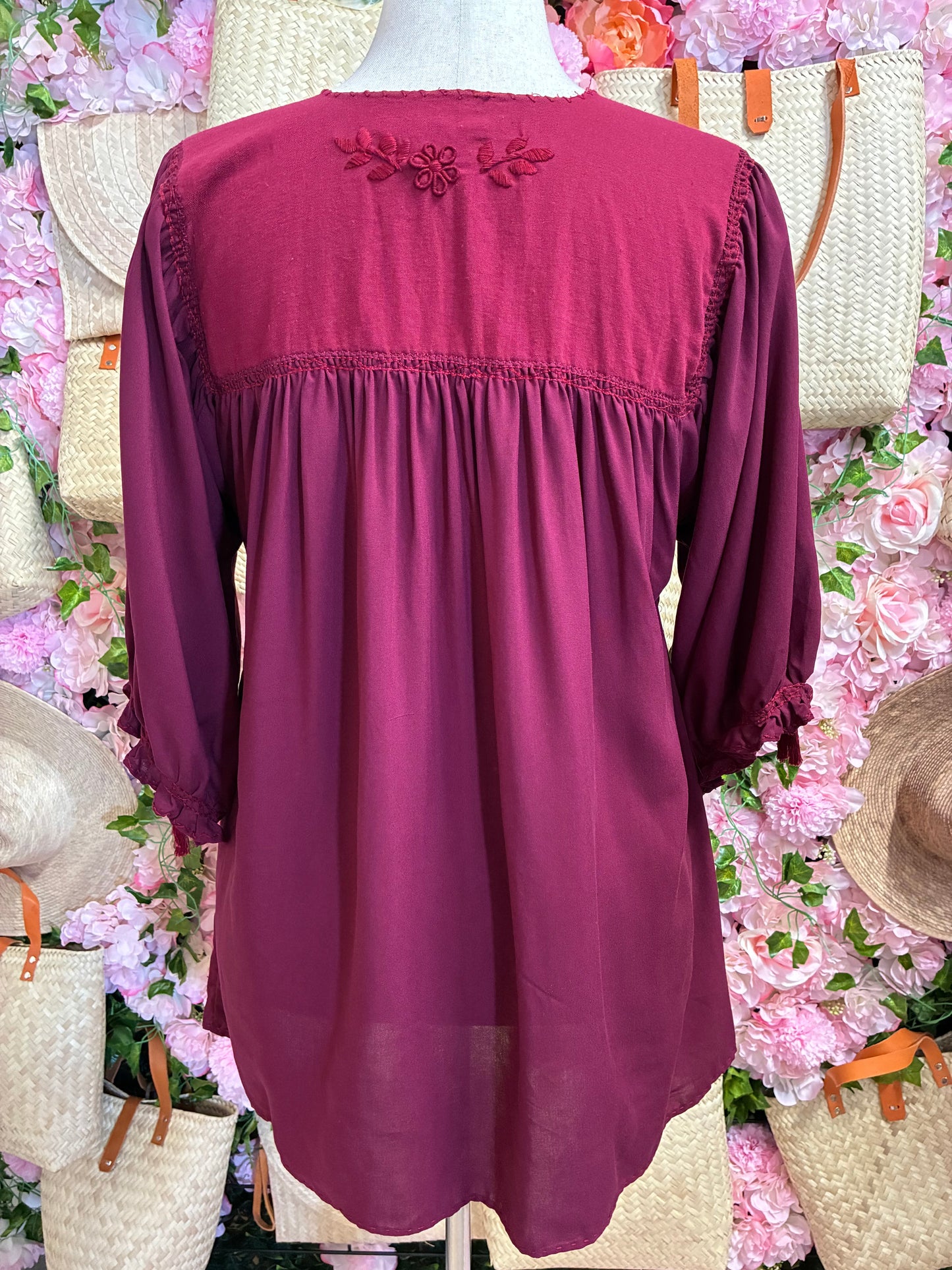 Blusa Bordado Rococó XL