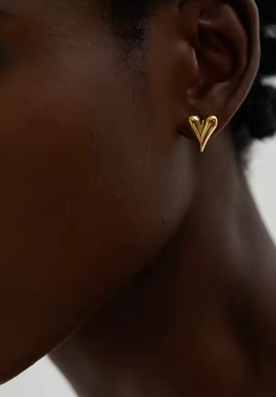 Aretes Corazón Clásico