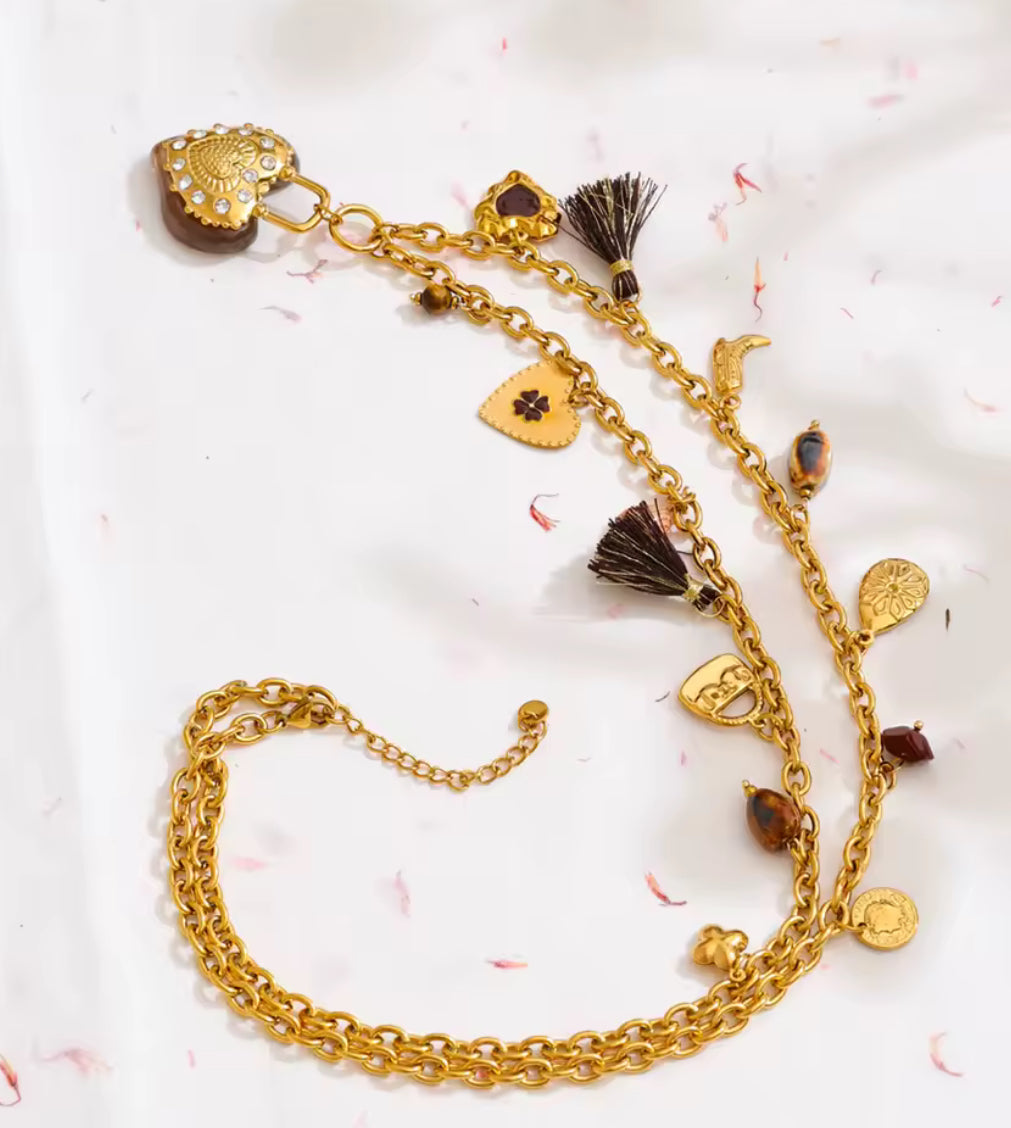 Collar Boho Corazón