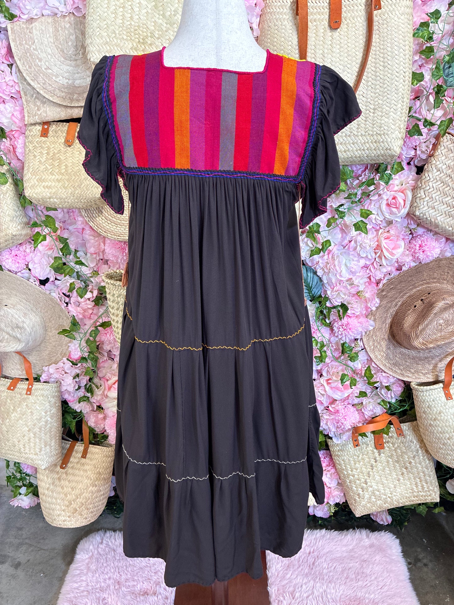 Vestido Bordado Rococó