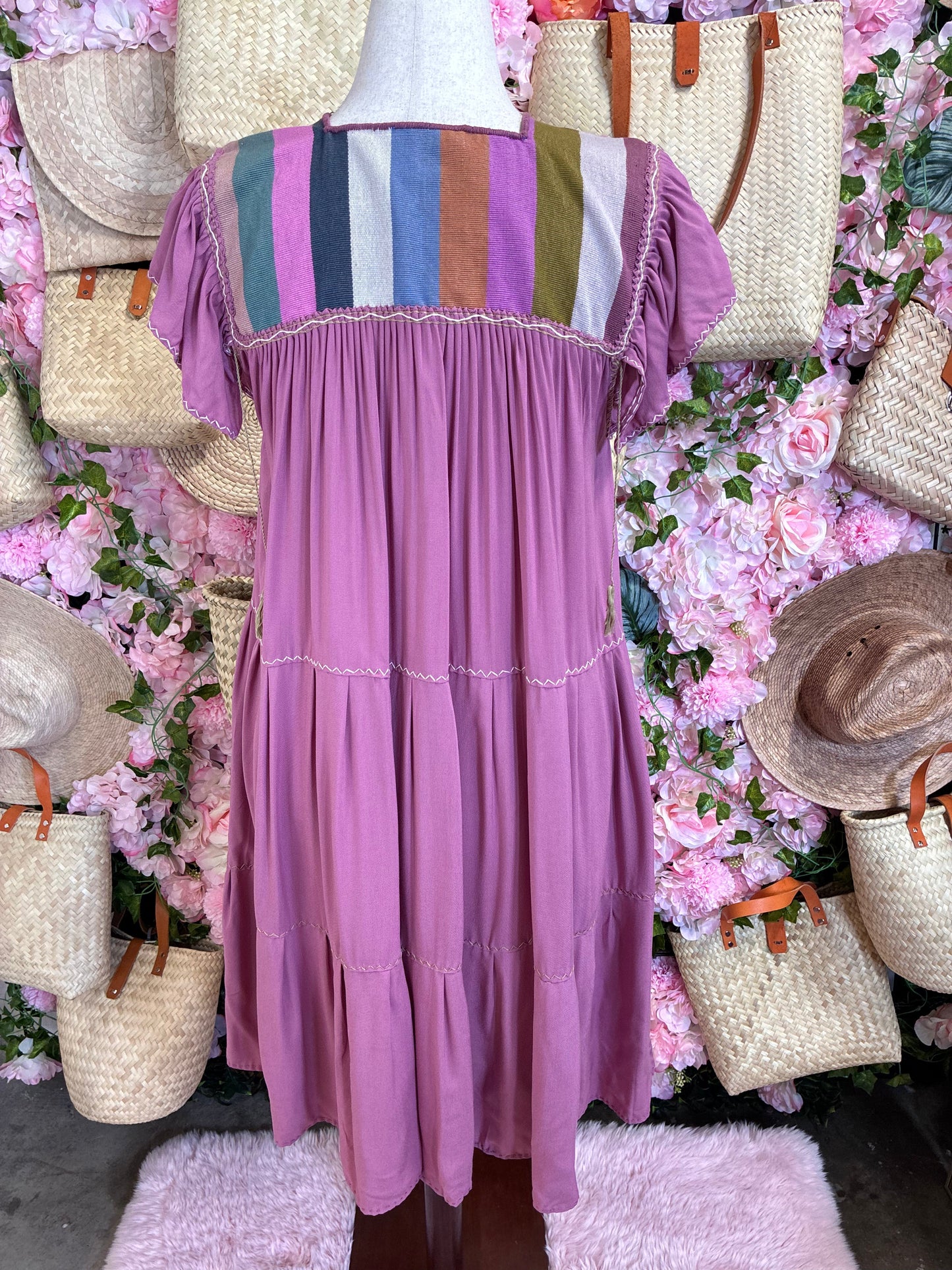 Vestido Bordado Rococó