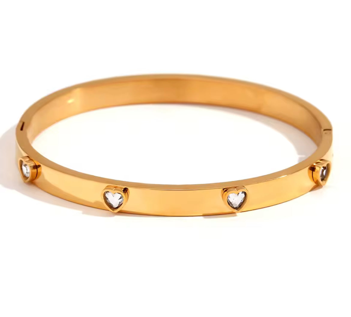 Brazalete Corazones