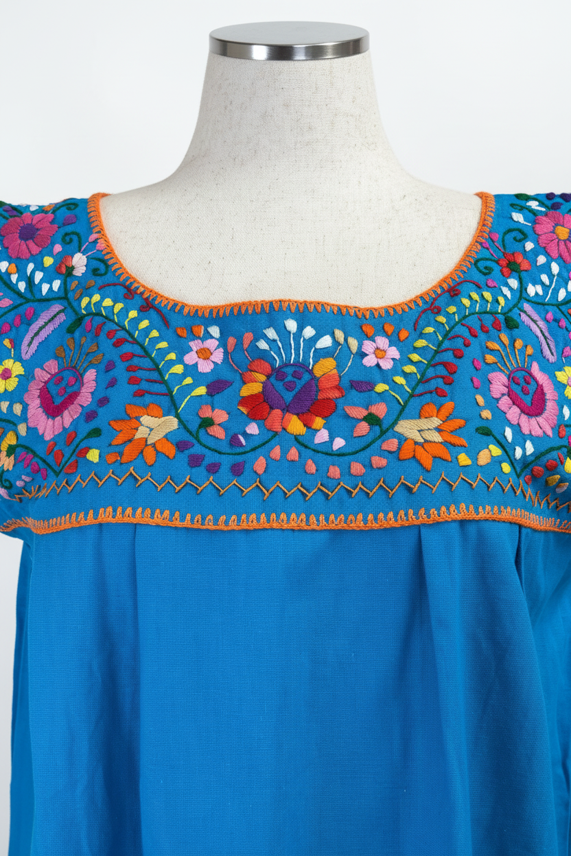Vestido bordado - detalle
