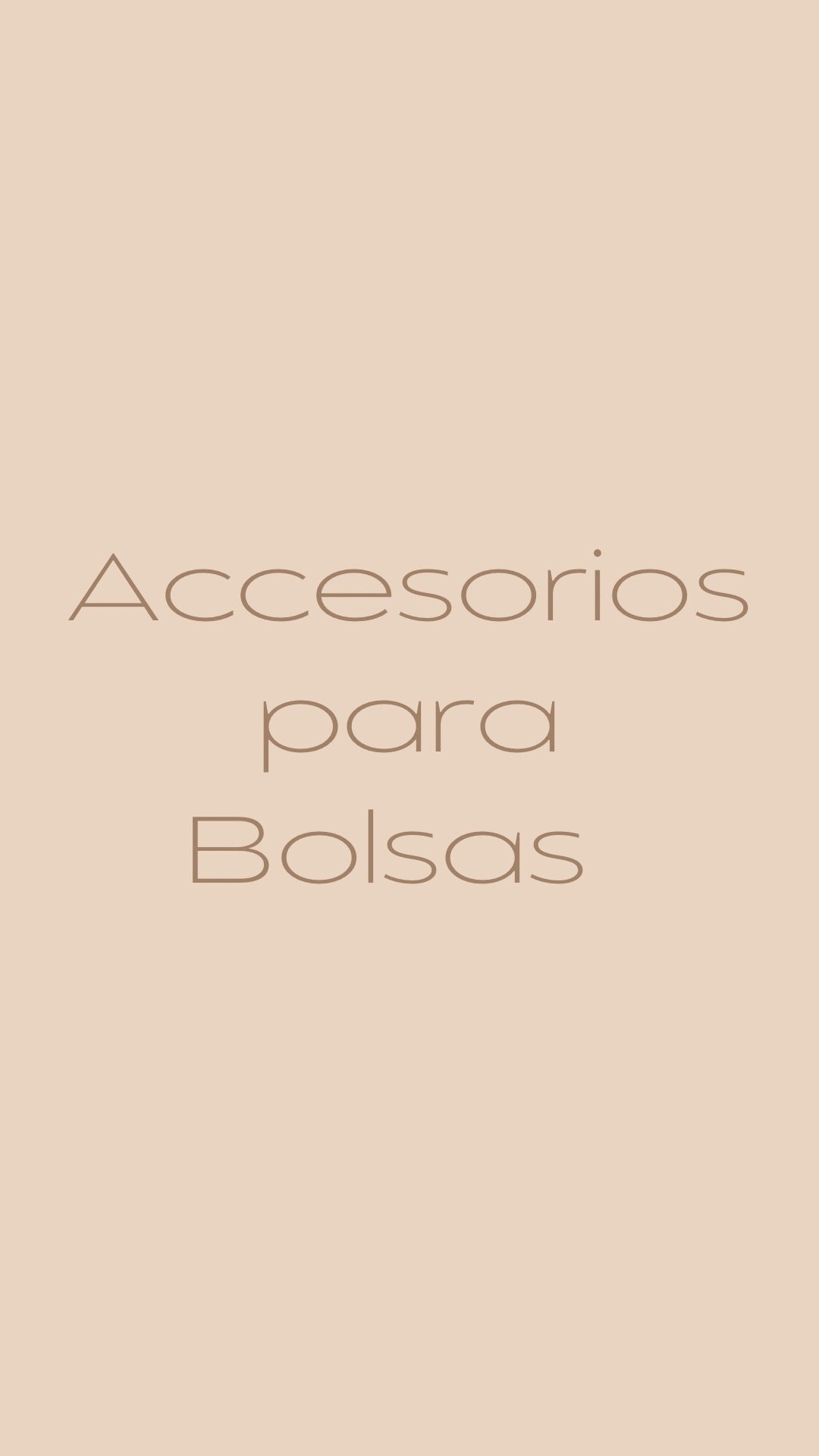 Accesorios para Bolsas
