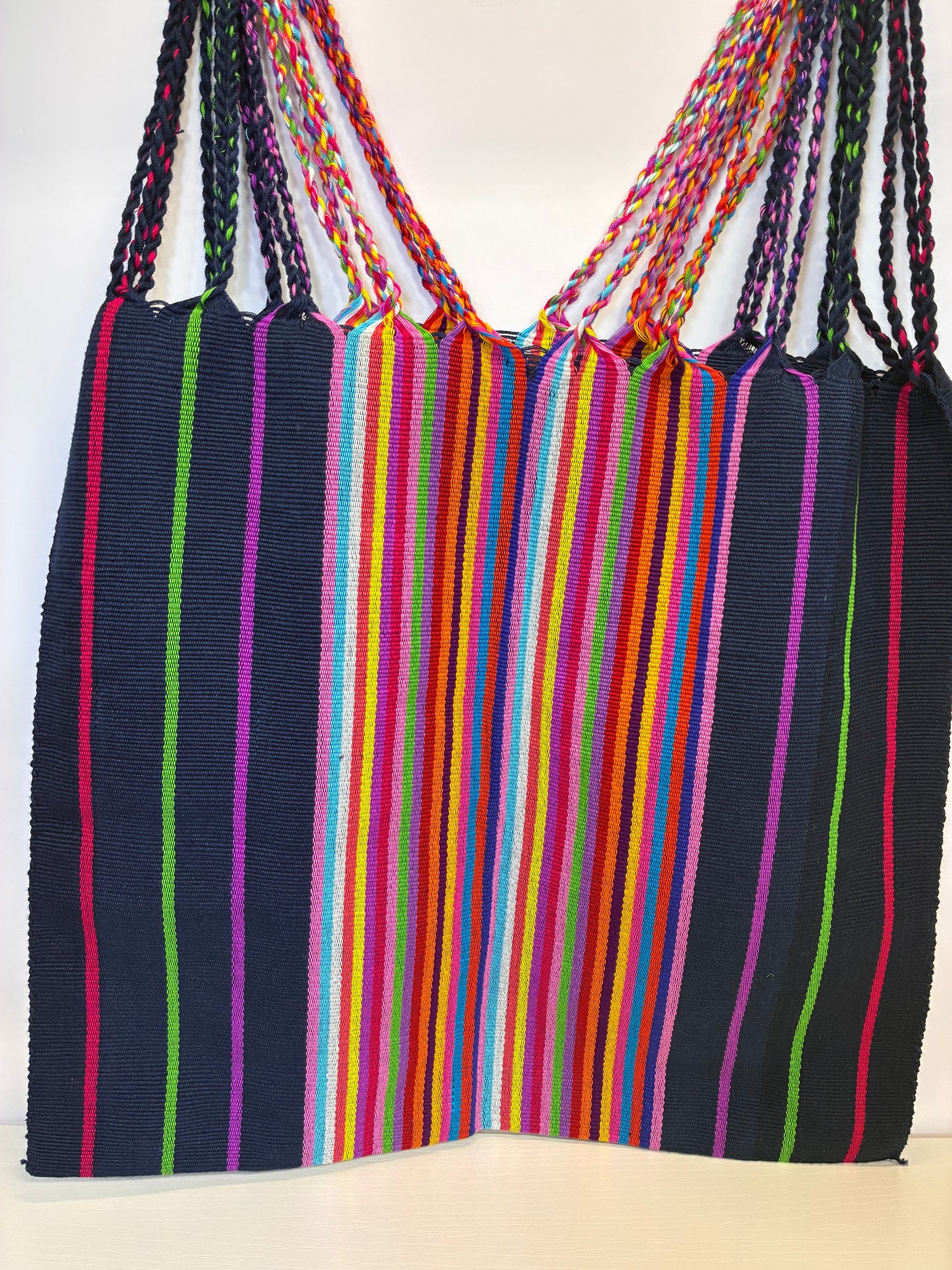 Morral de Telar Rayado