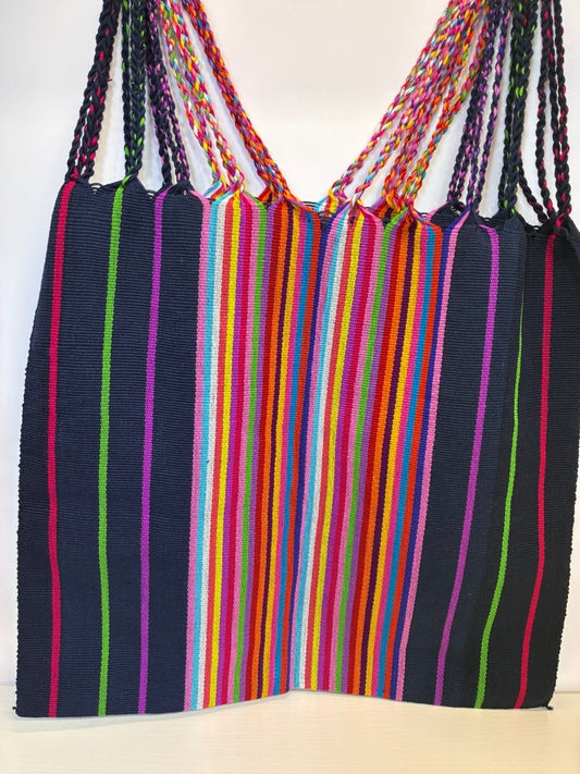 Morral de Telar Rayado