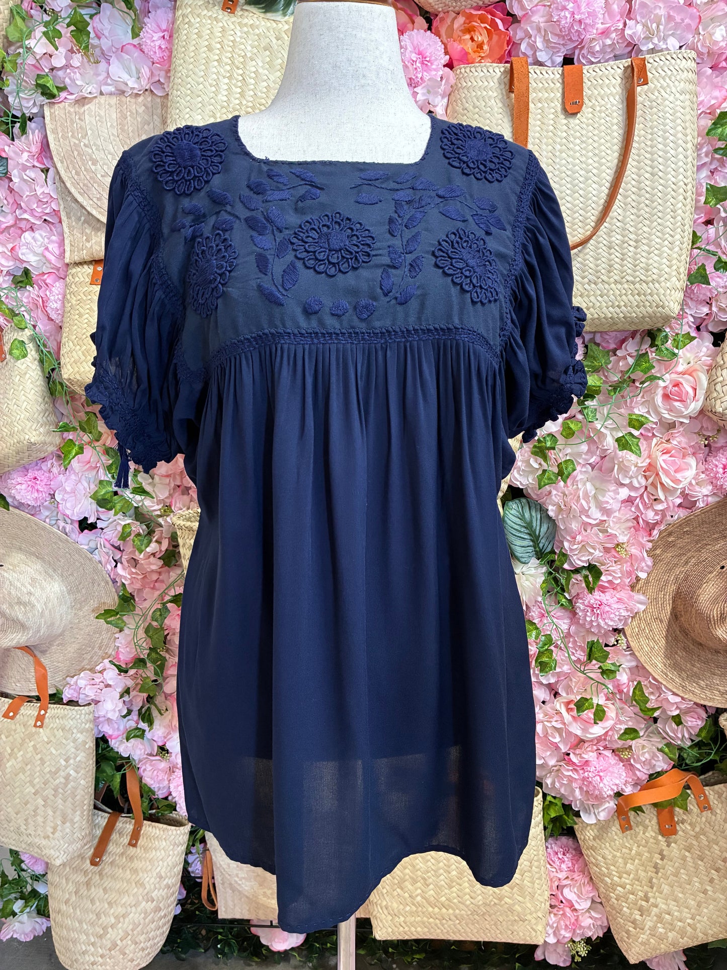 Blusa Bordado Rococó XL