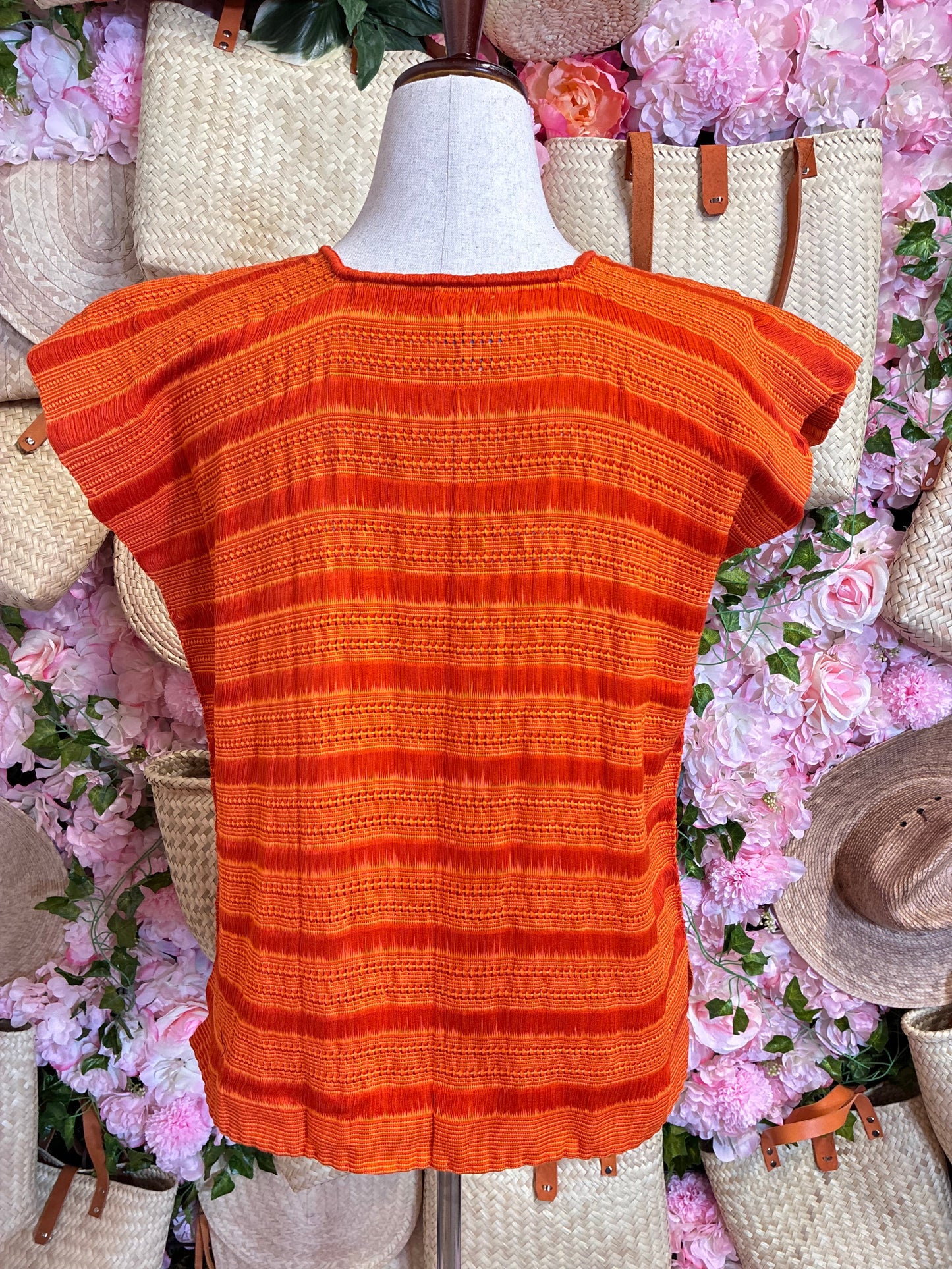 Blusa en Telar Deshilado M