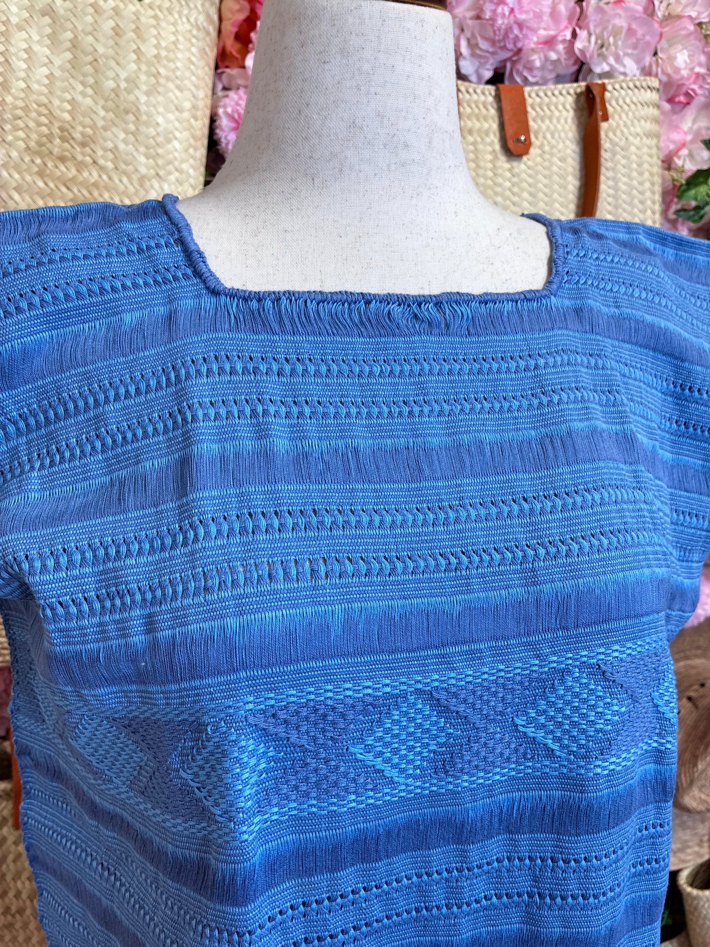 Blusa en Telar Deshilado M/L