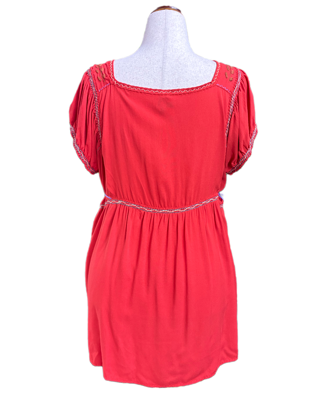 Blusón Punto de Cruz manga corta