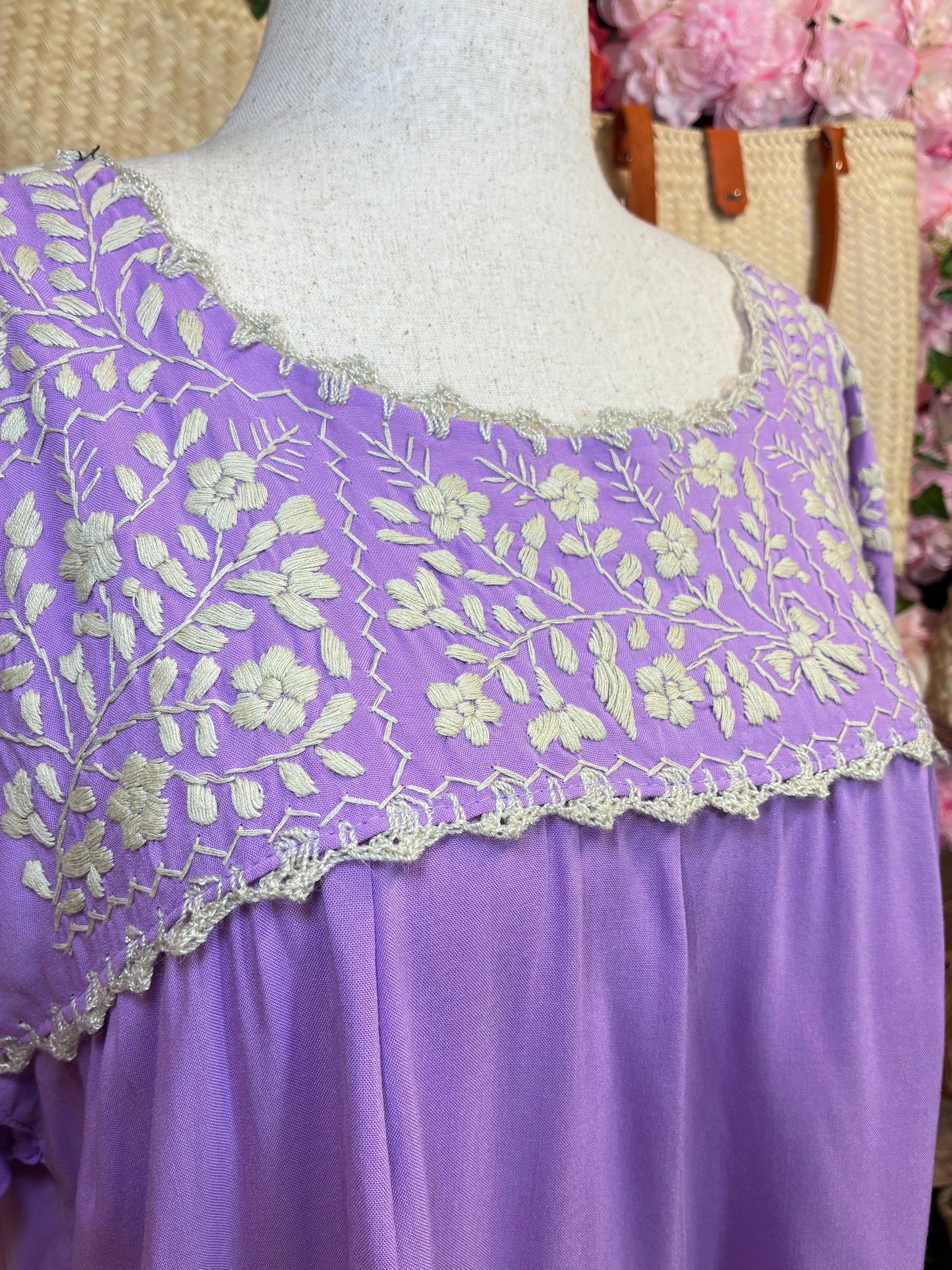 Blusa Bordada / Talla XL