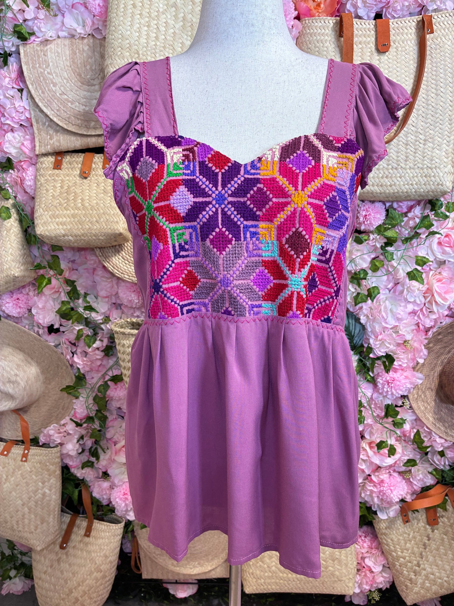 Blusa Punto de Cruz M