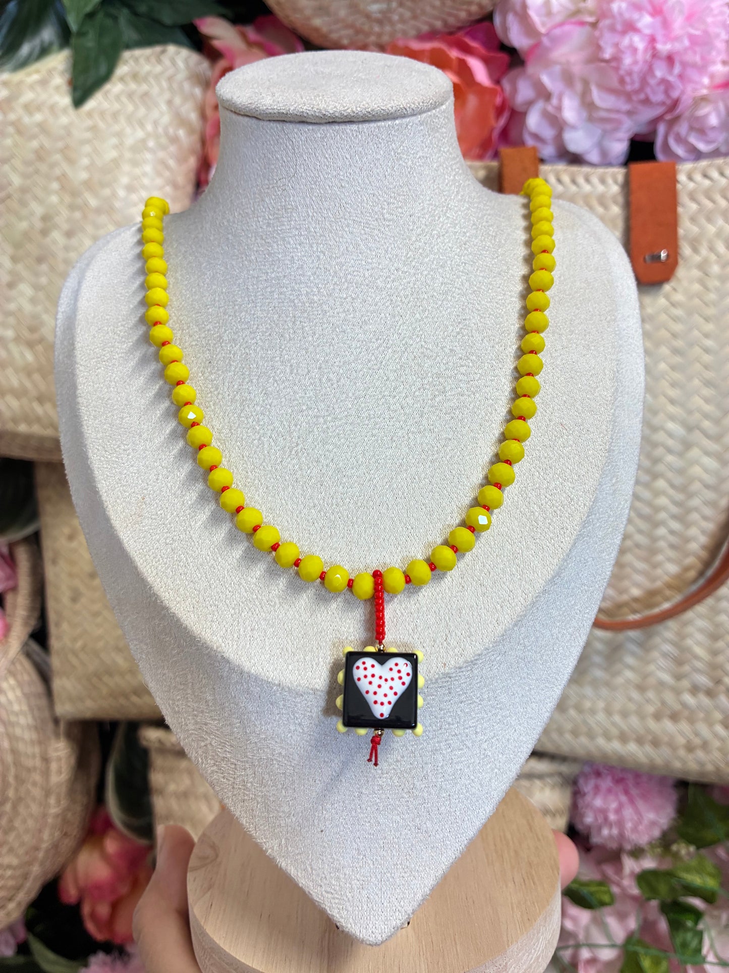 Collar Cuadro de Verano