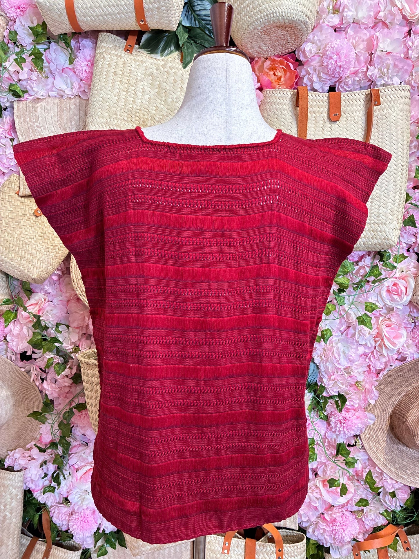 Blusa en Telar Deshilado M