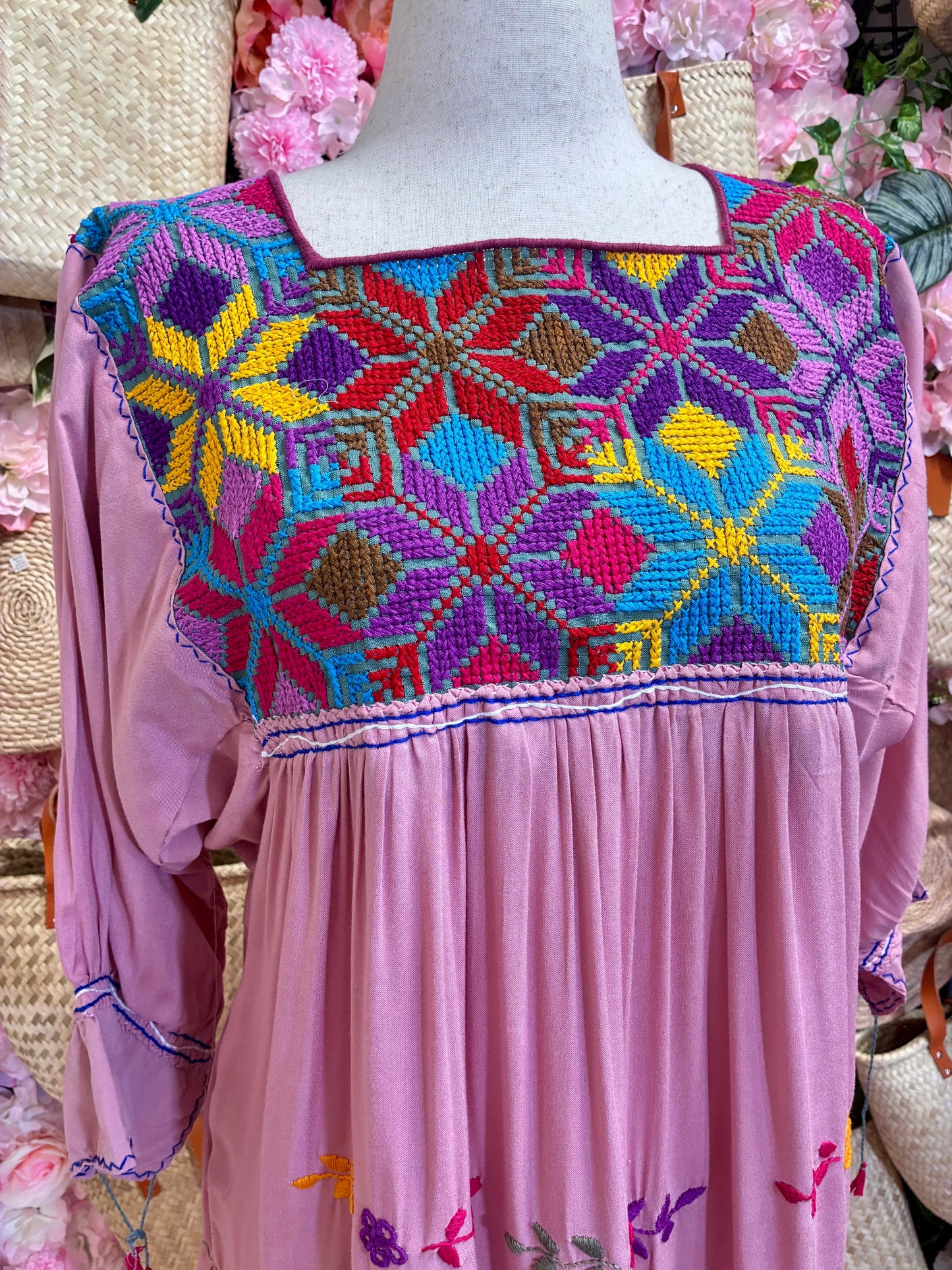 Vestido Punto de Cruz L