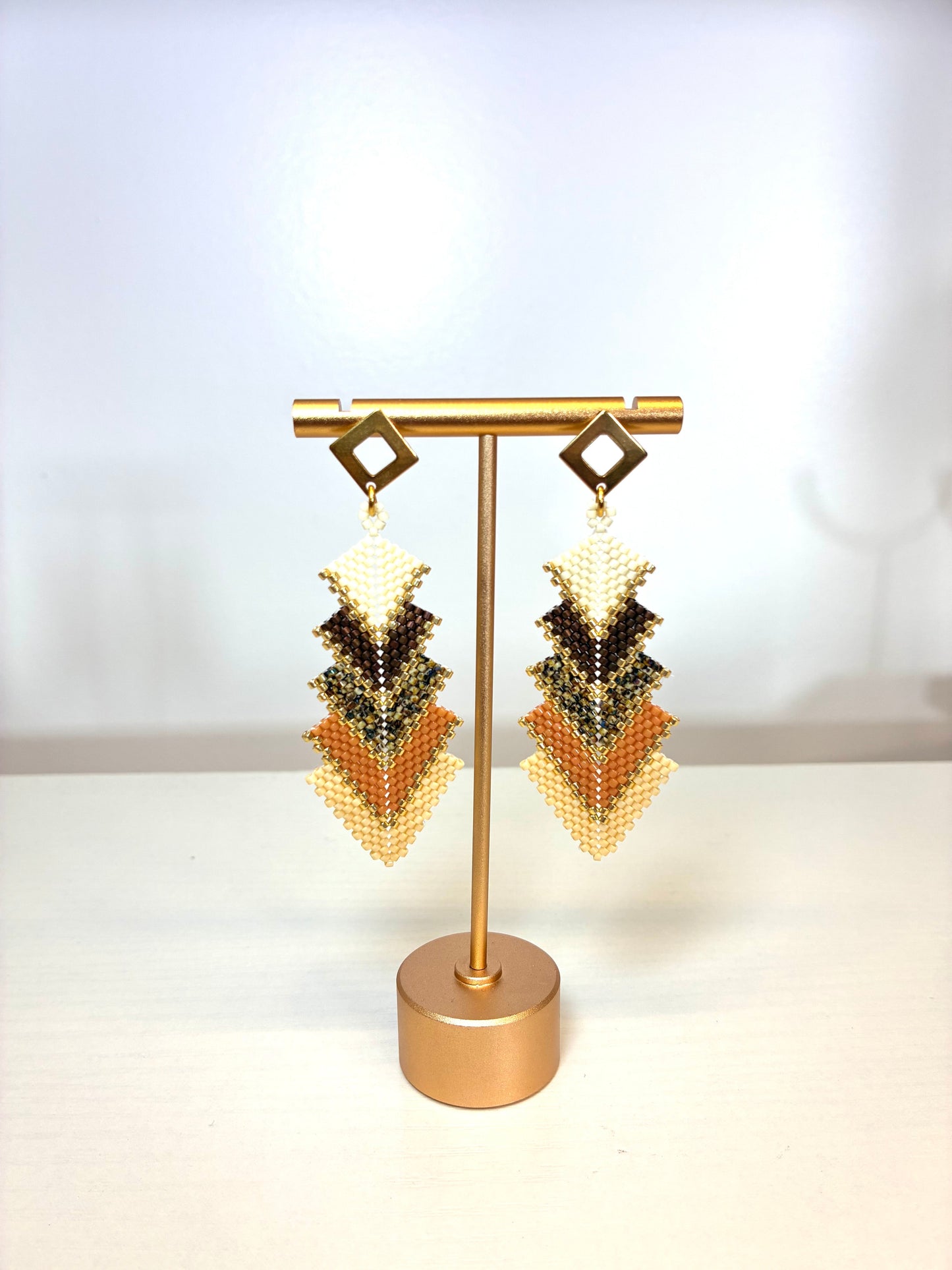 Aretes Miyuki Flecha