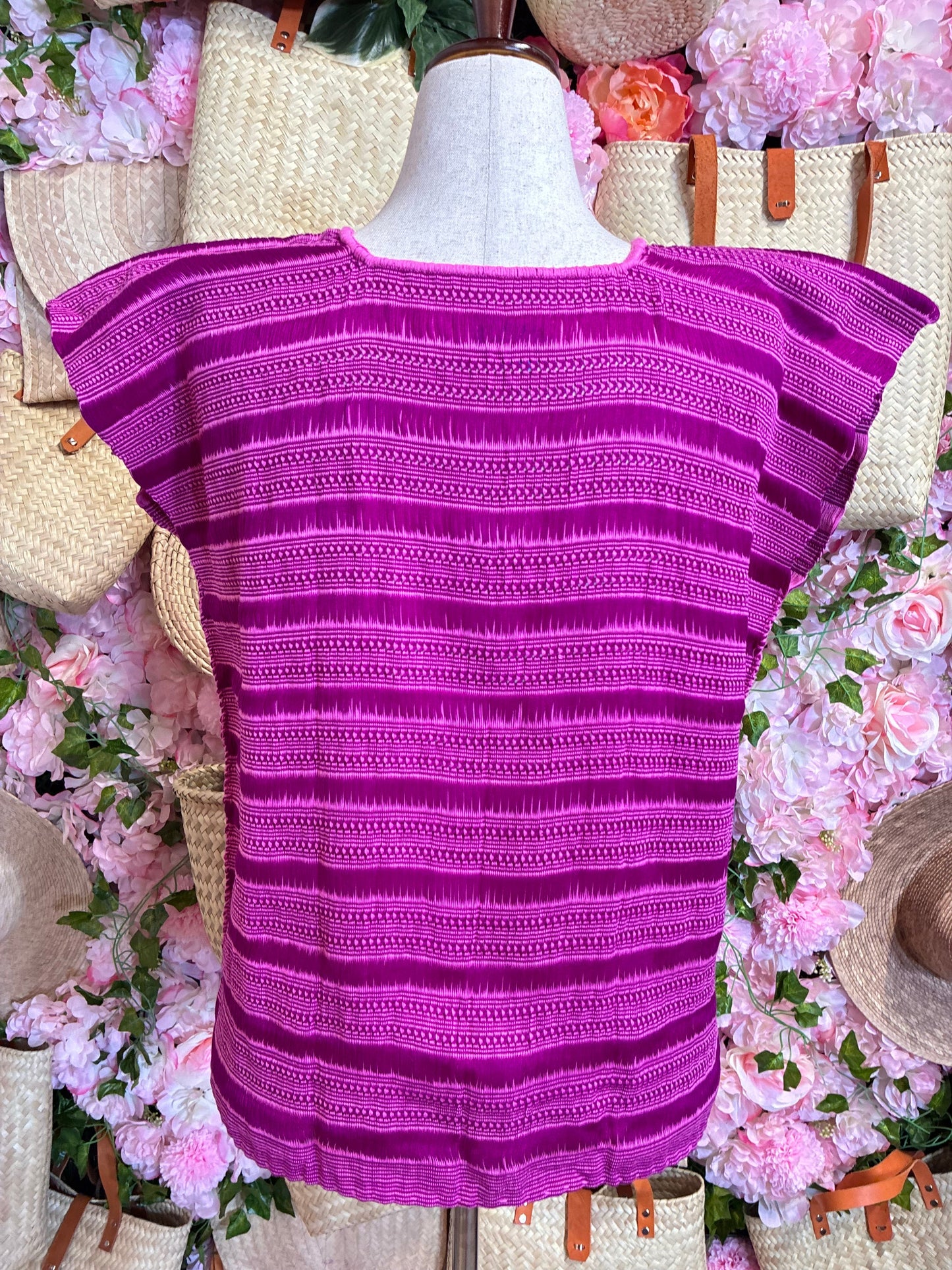 Blusa en Telar Deshilado M/L