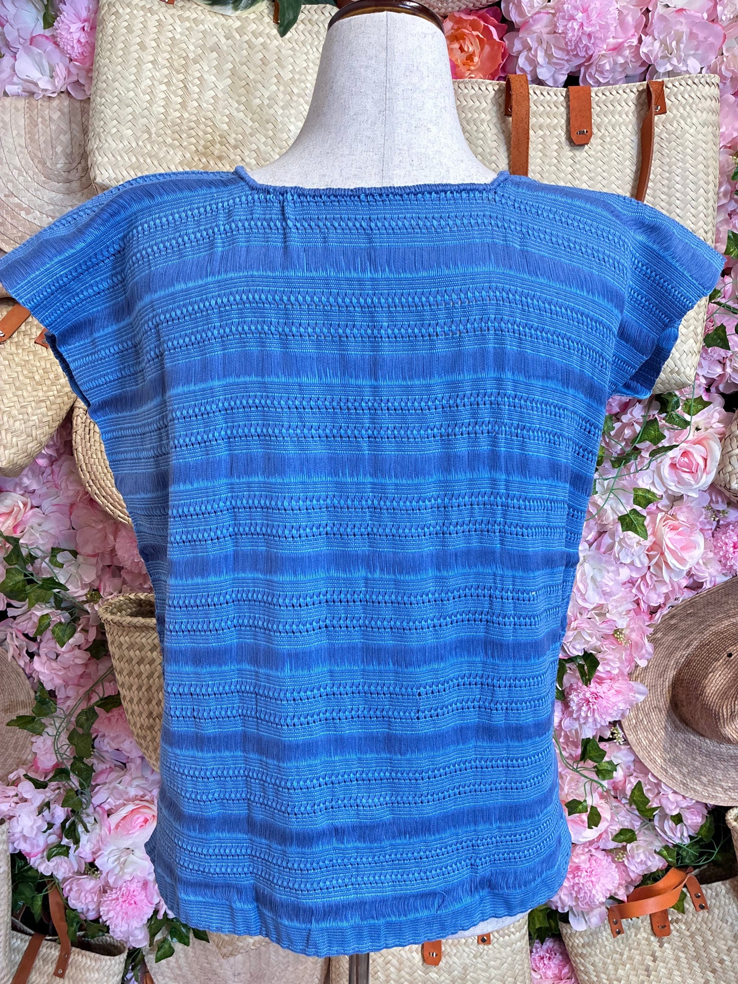 Blusa en Telar Deshilado M/L