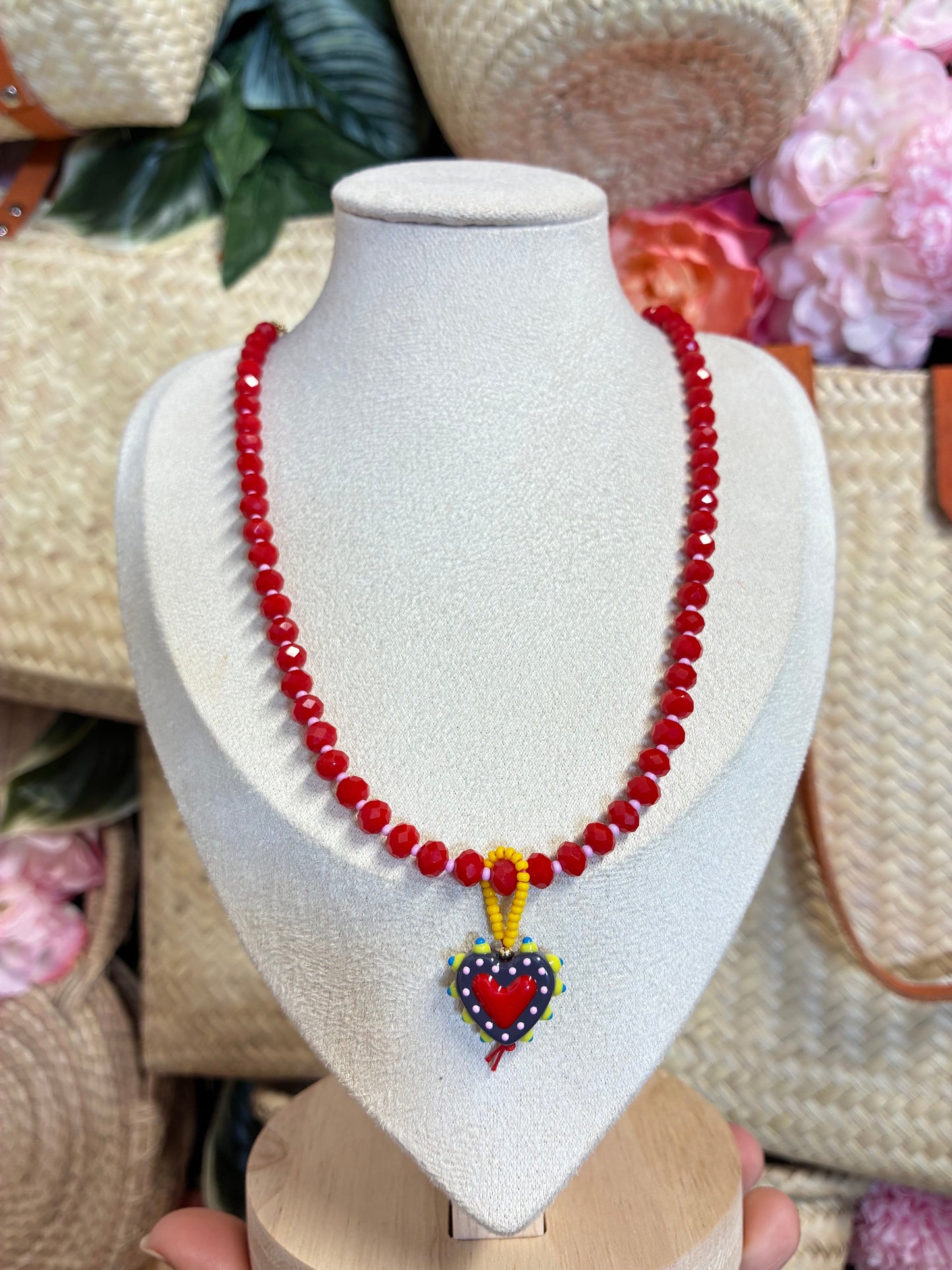 Collar Corazón de Verano