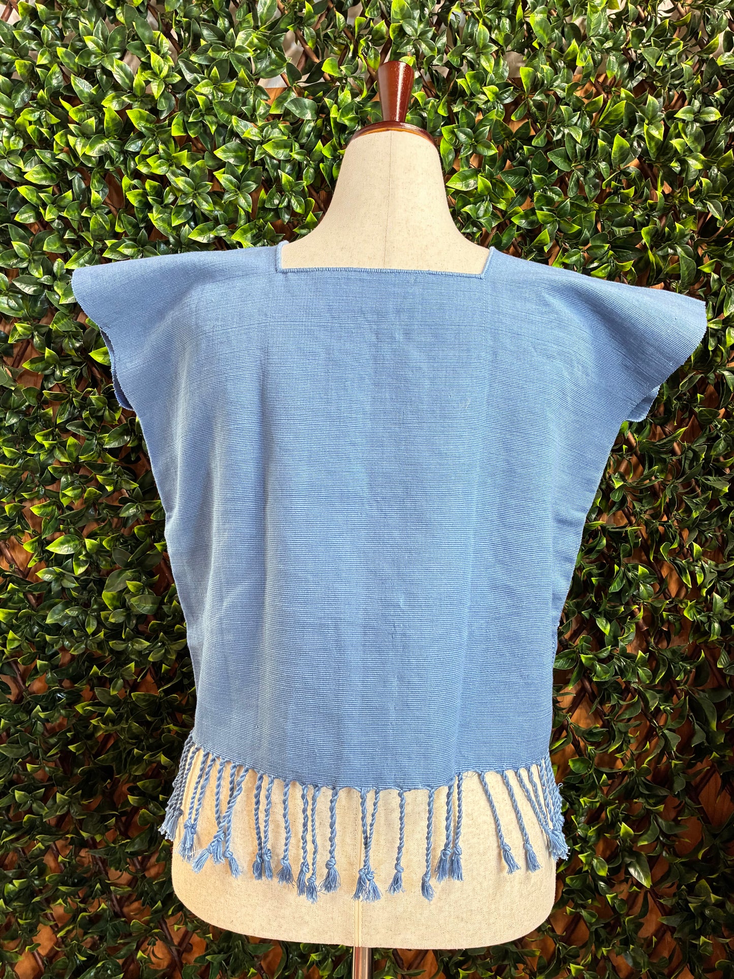 Blusa Telar de Cintura & Bordado Rococo