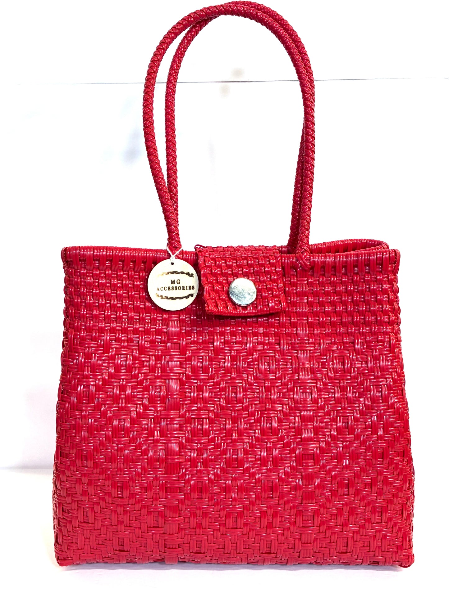 Bolsa María - Tote Artesanal de Plástico Reciclado