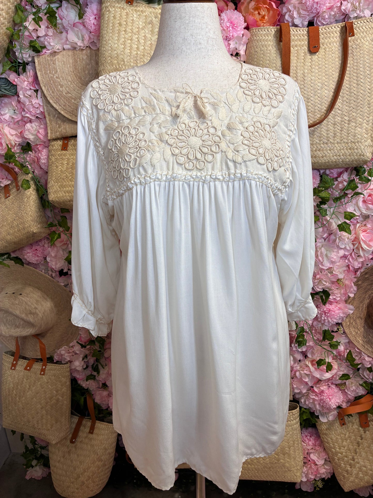 Blusa Bordado Rococó L