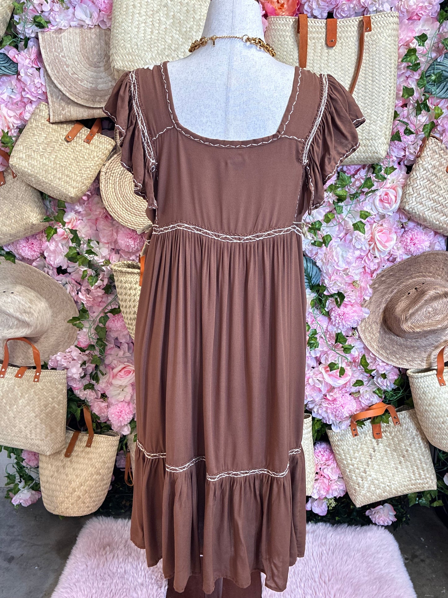 Vestido San Andrés en rayón / L