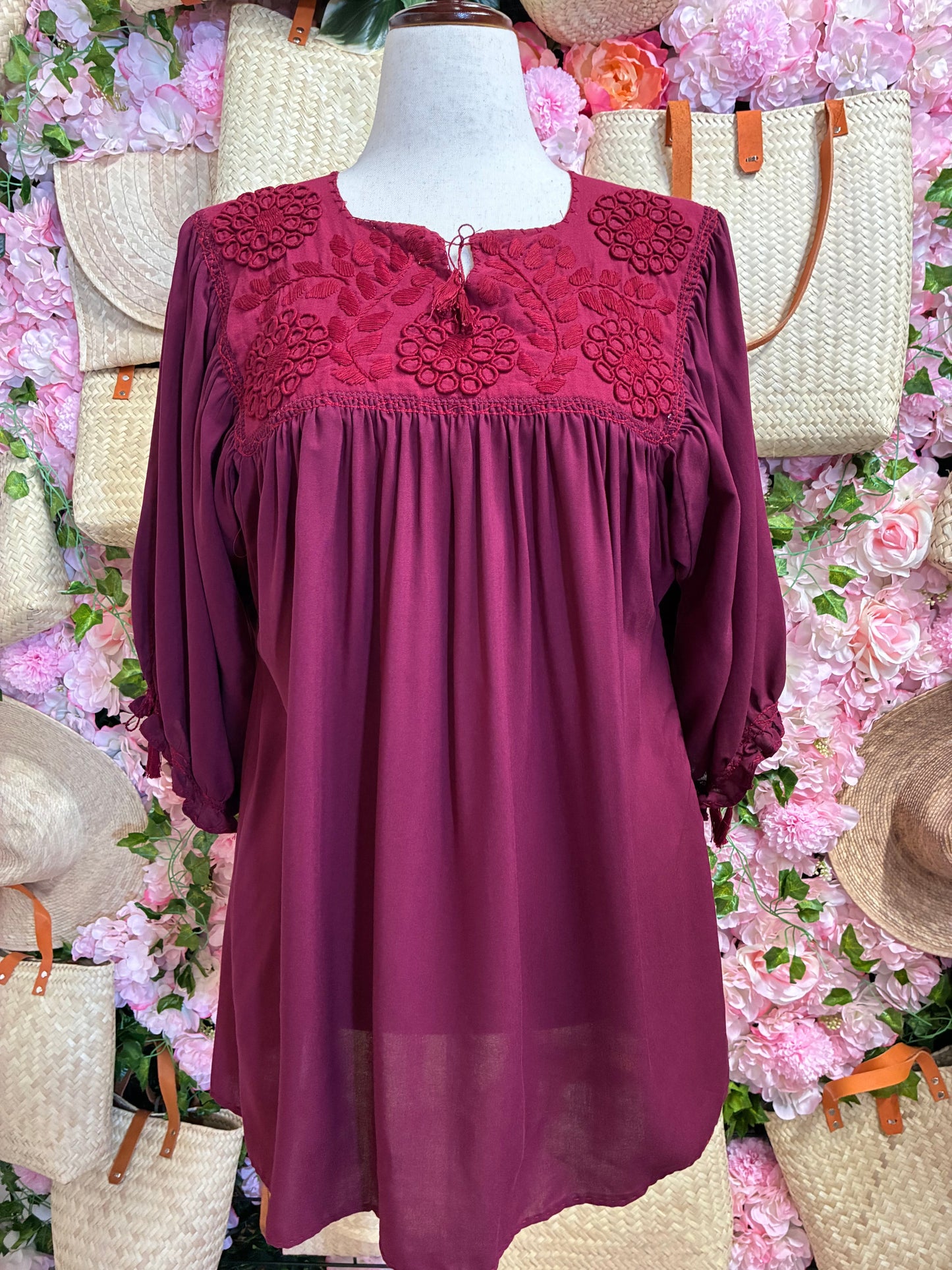 Blusa Bordado Rococó XL