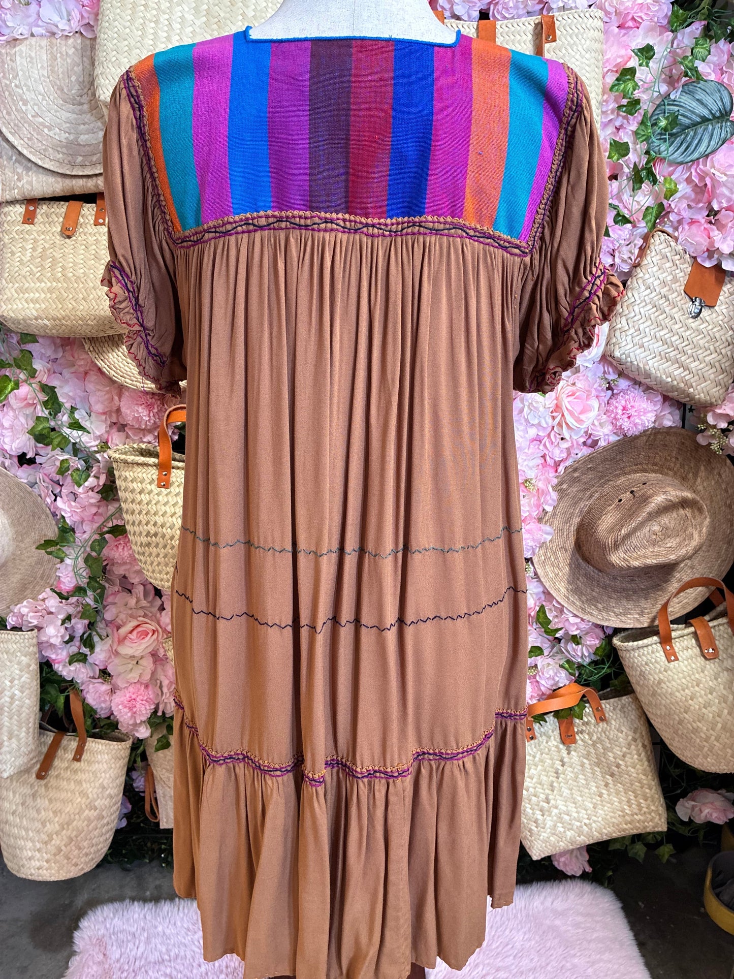 Vestido Bordado Rococó