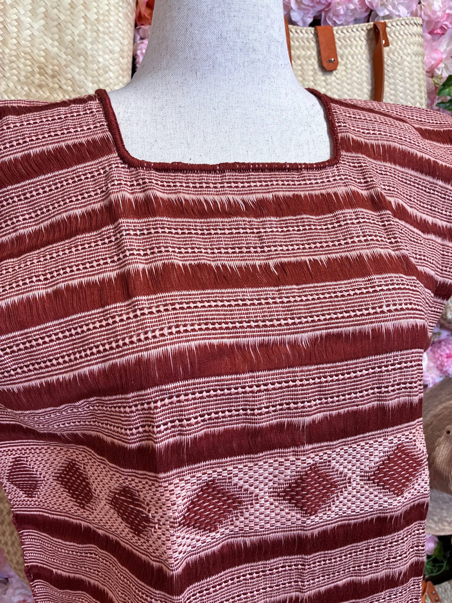 Blusa en Telar Deshilado L