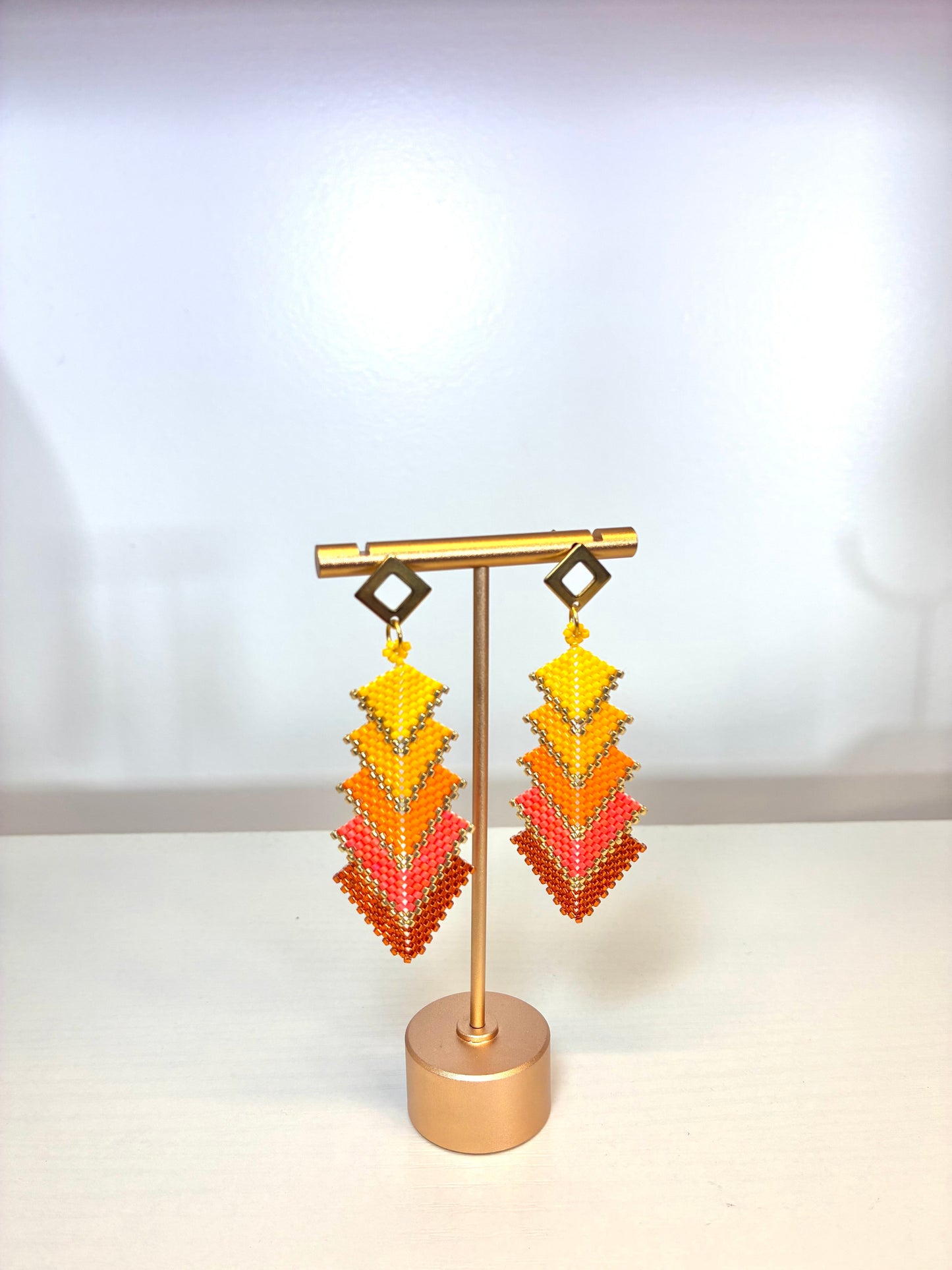 Aretes Miyuki Flecha
