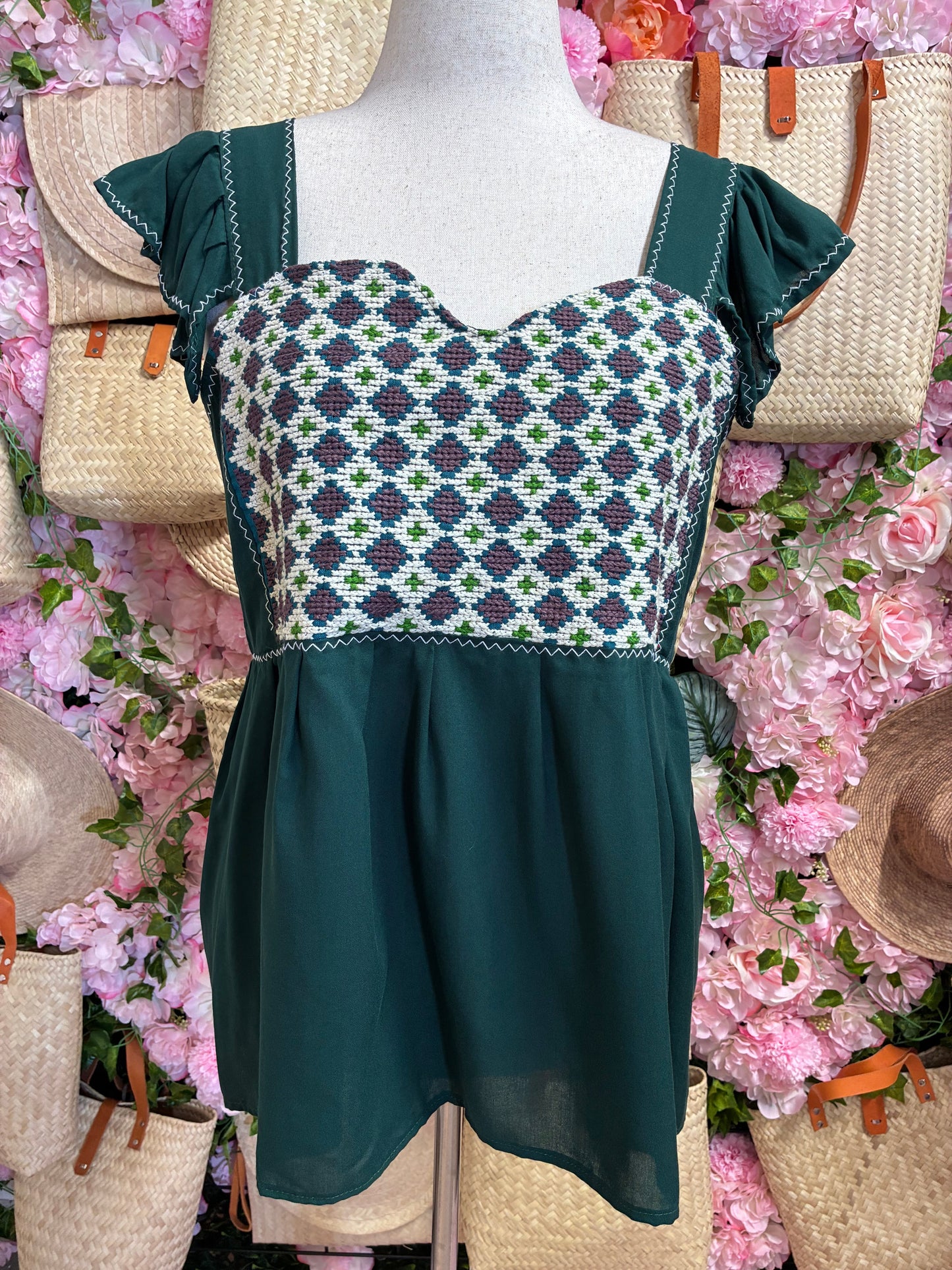 Blusa Punto de Cruz M