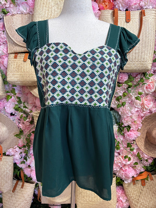 Blusa Punto de Cruz M
