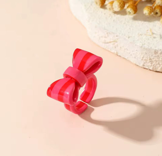 Anillo Moño de Resina