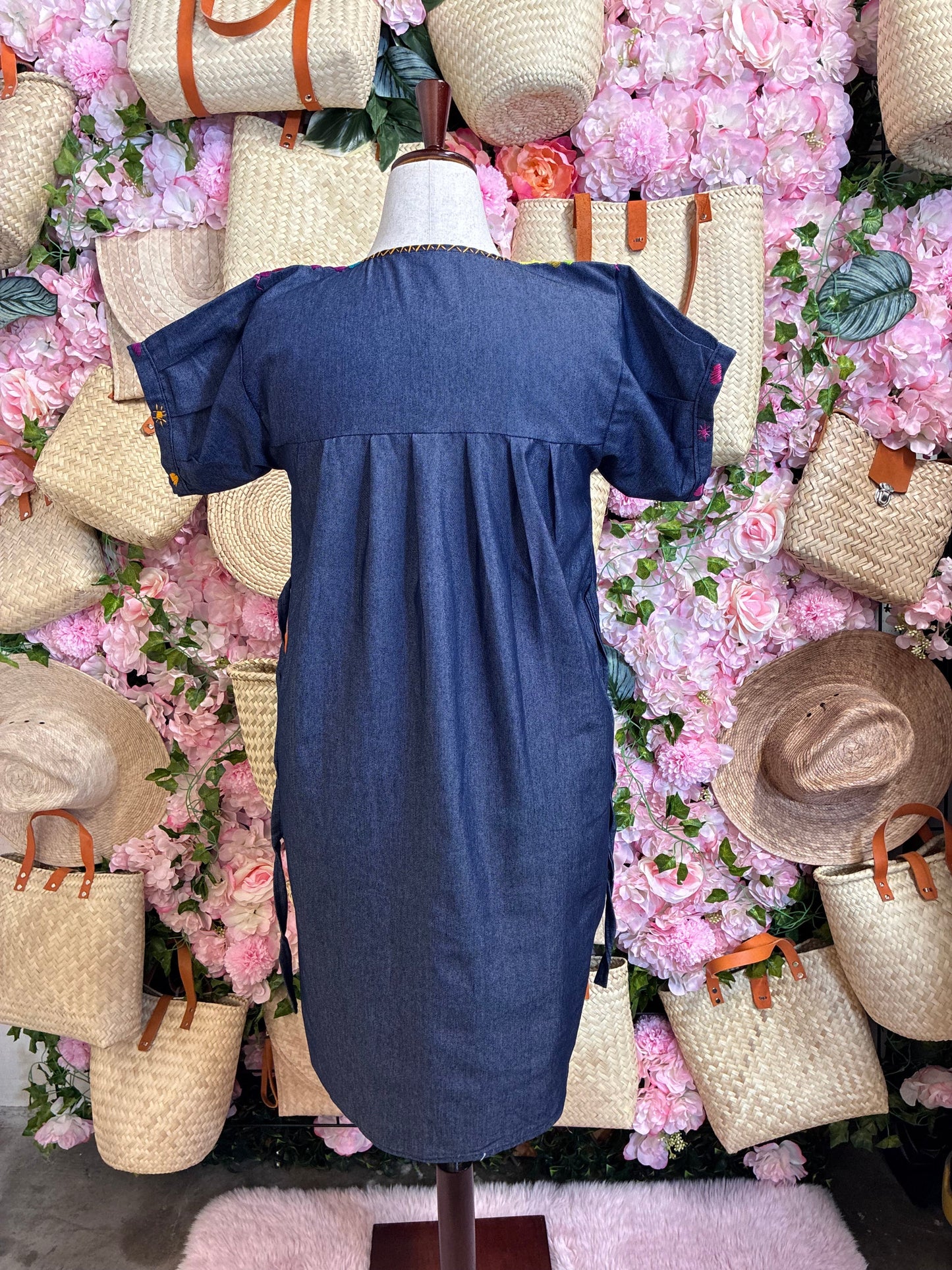 Vestido en Tela de Mezclilla M