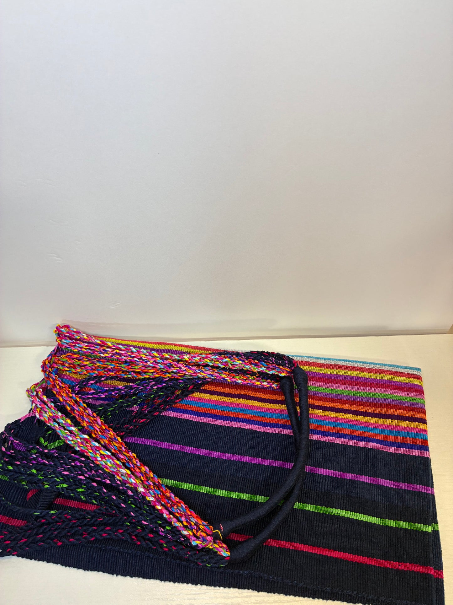 Morral de Telar Rayado