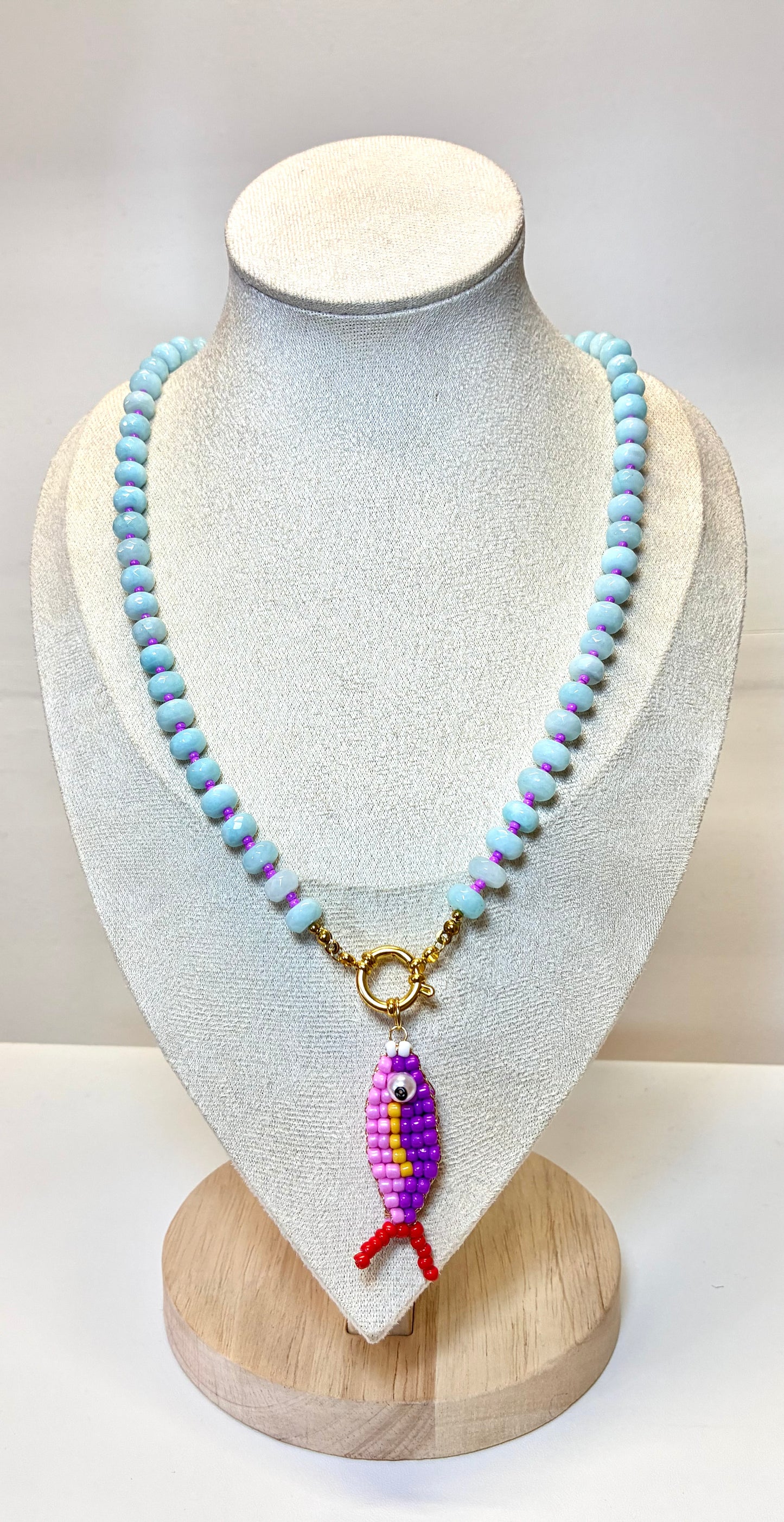 Collar Jade Pez