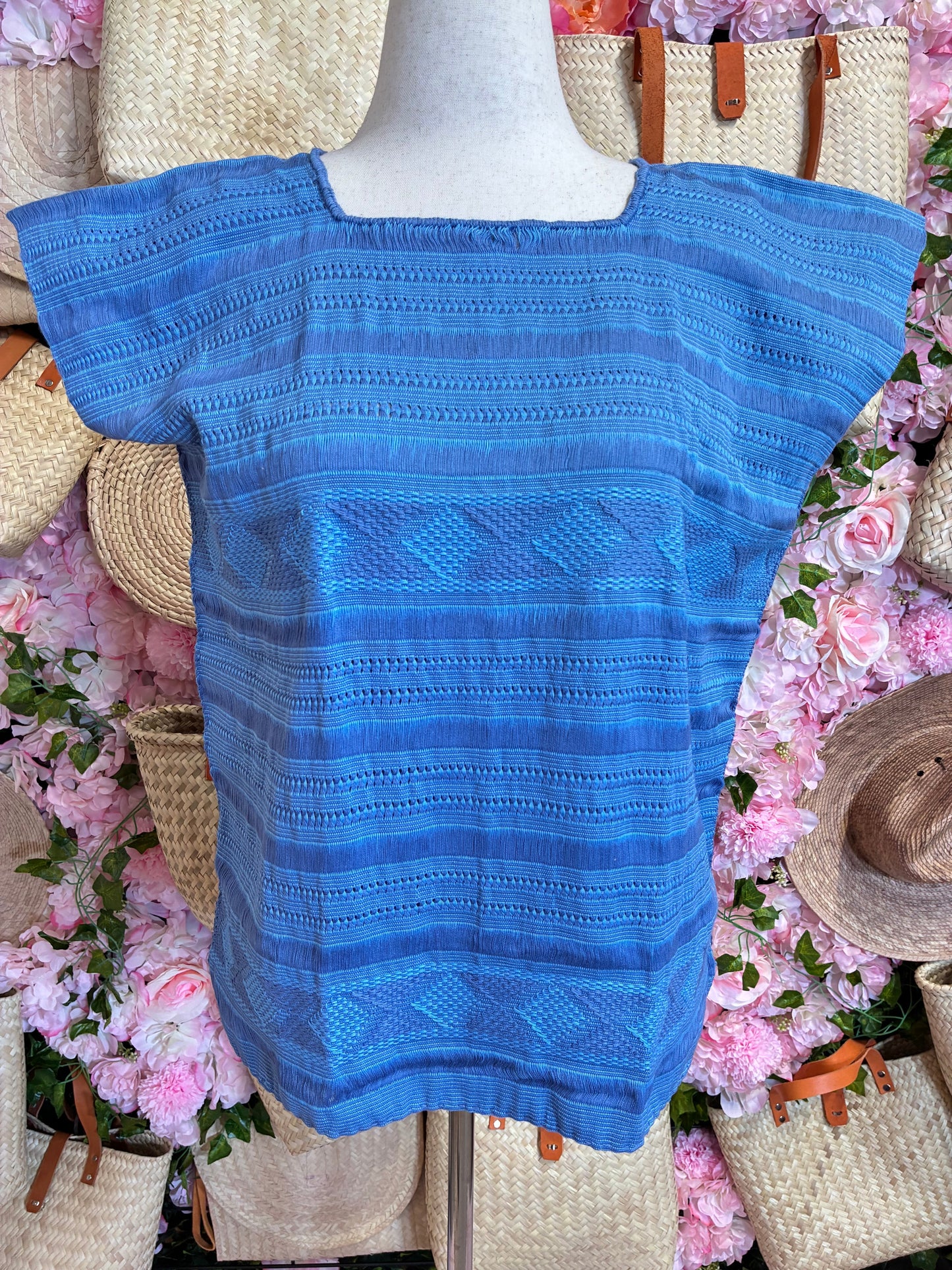 Blusa en Telar Deshilado M/L