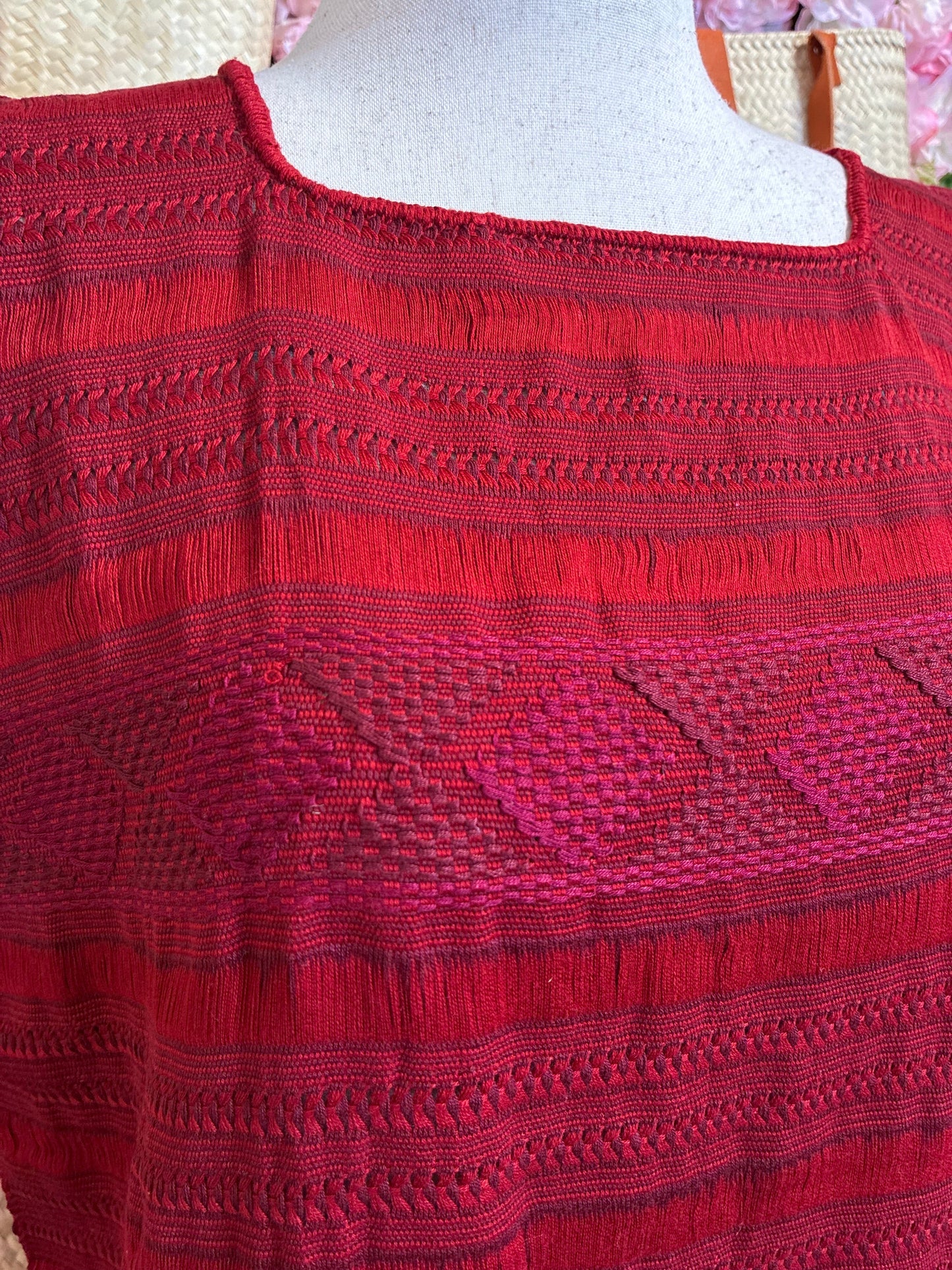 Blusa en Telar Deshilado M