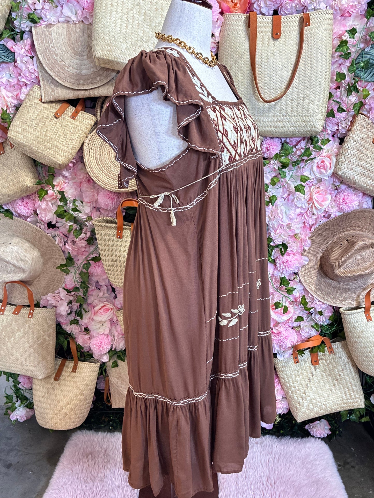 Vestido San Andrés en rayón / L