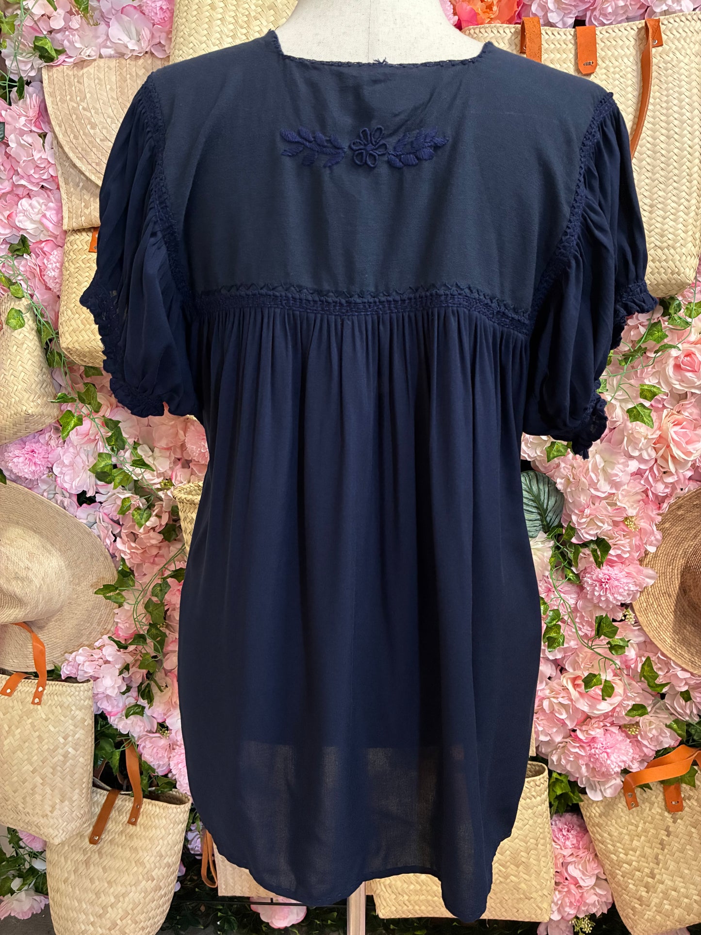 Blusa Bordado Rococó XL