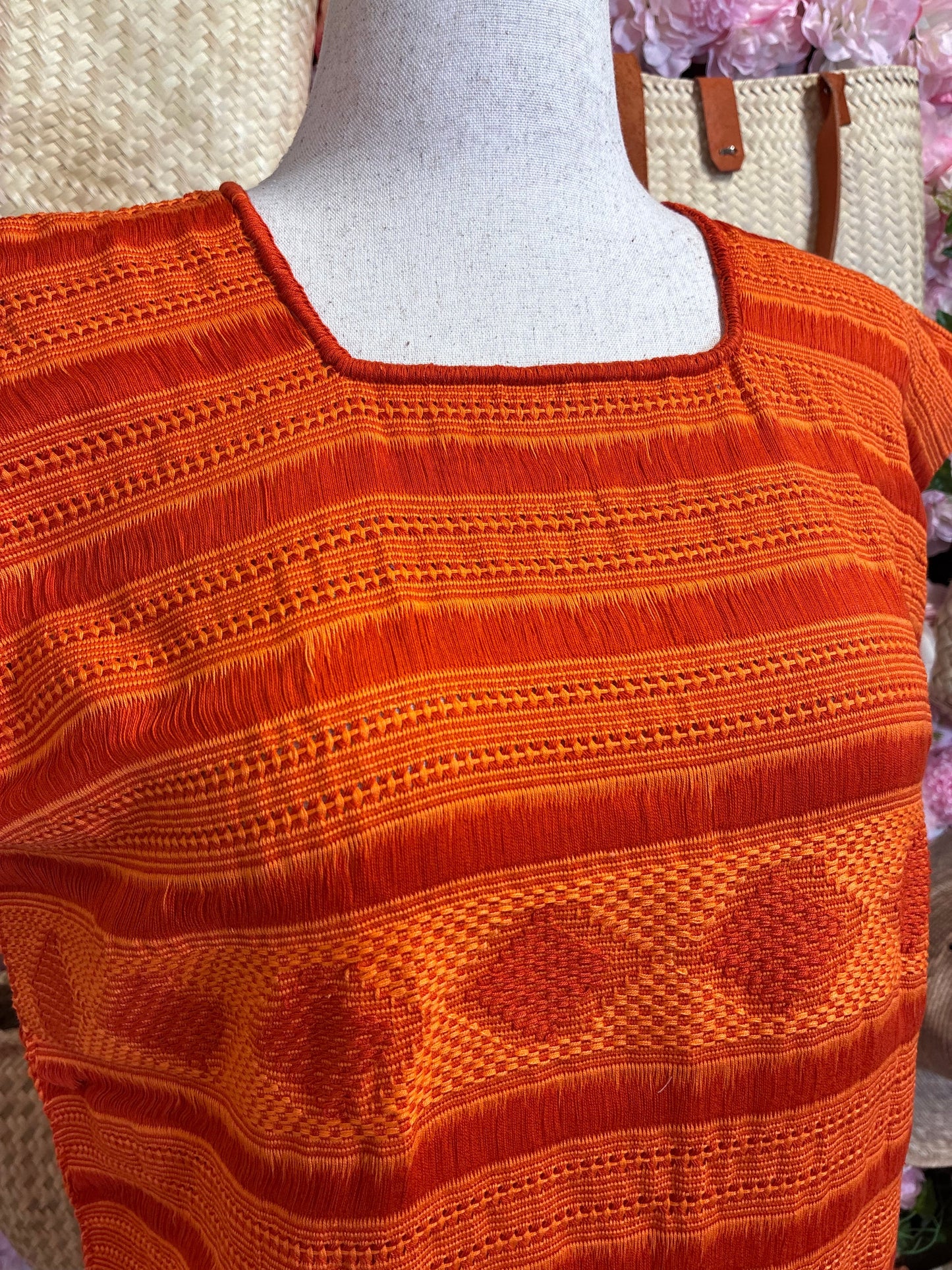 Blusa en Telar Deshilado M
