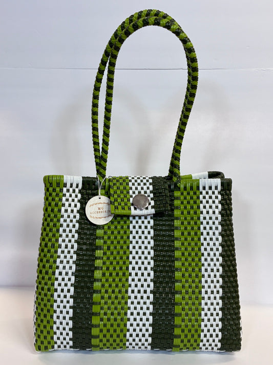 Bolsa María - Tote Artesanal de Plástico Reciclado