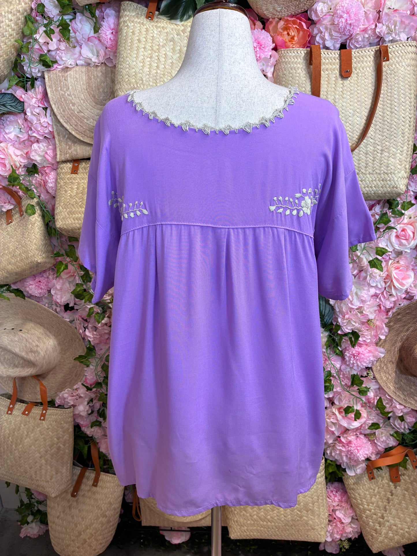 Blusa Bordada / Talla XL