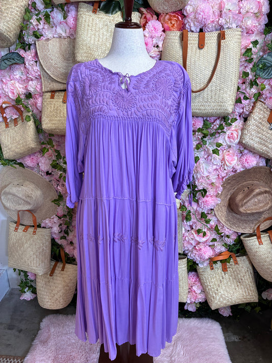 Vestido Bordado Rococó