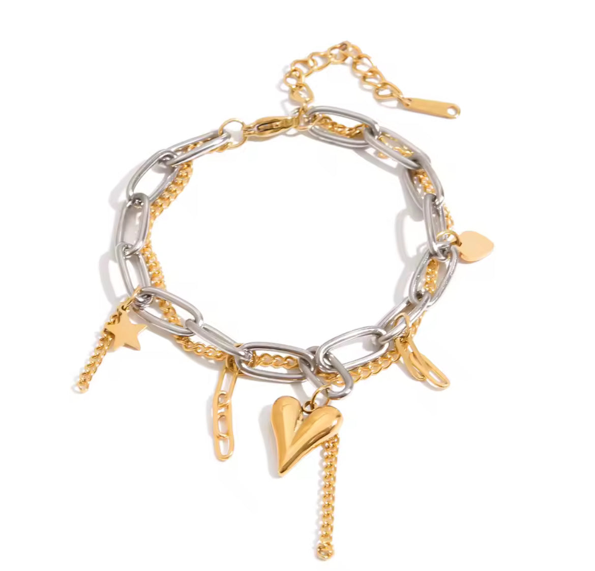 Brazalete Duo Corazón