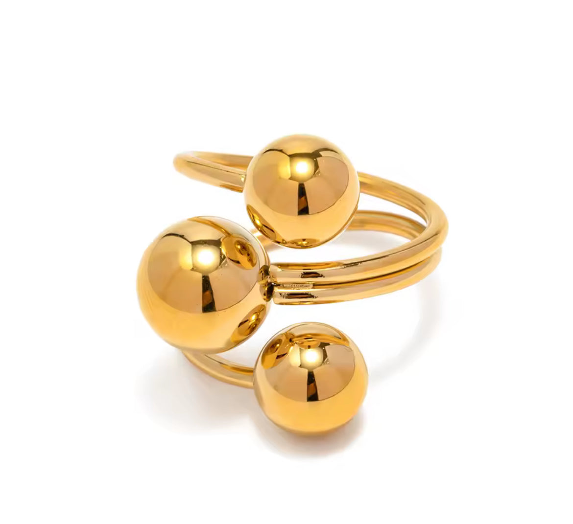 Anillo Balín Chunky