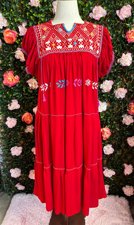 Vestido San Andrés en Rayón