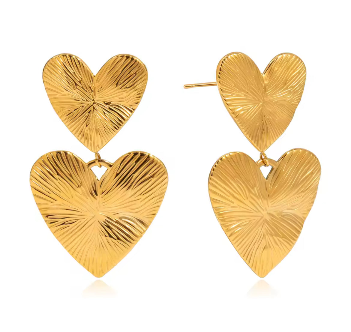 Aretes Maxi Corazones