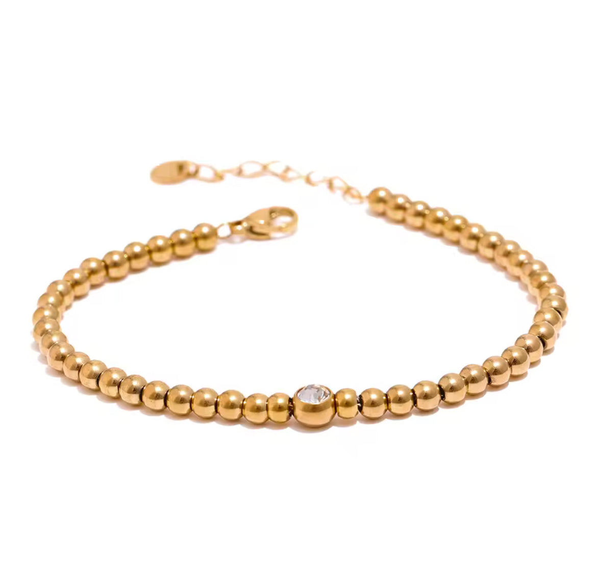 Pulsera Balín con Zirconia
